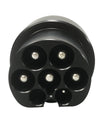 Type2 till Tesla Plug Adapter för AC 80A 250V EV laddare, Type2 Plug till Tesla Converter