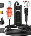NOEIFEVO 2026 Pro Mobile Wallbox 11kw mit app, e auto CEE 16A auf Typ 2 Ladekabel, 3-phasig EV Ladegerät für Allen EVs(IEC 62196-2) & PHEVS