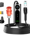 NOEIFEVO 2026 Pro Wallbox mobile 11kw avec application, câble de recharge CEE 16A vers Type 2 pour voiture électrique, triphasé, chargeur EV pour tous les EV (IEC 62196-2) et PHEV