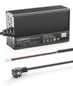 Noeifevo 14,6V 10A LiFePO4 acculader voor 12V 12,8V LiFePO4 accu, XLR/IEC/XT60/Anderson 50A/M8