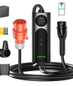 NOEIFEVO 2026 Pro Mobile Wallbox 11kw mit app, e auto CEE 16A auf Typ 2 Ladekabel, 3-phasig EV Ladegerät für Allen EVs(IEC 62196-2) & PHEVS