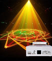 2W lumière laser fantôme en couleur, éclairage de scène professionnel, adapté au KTV, aux bars, aux clubs de nuit et aux spectacles sur scène