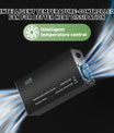 NOEIFEVO 60V 2A-20A Chargeur de batterie réglable pour batteries au plomb-acide, AGM, Gel, chargeur de batterie de voiture de golf, affichage LED