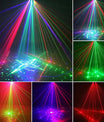 Discolight éclairage de fête, projecteur LED RGB DJ contrôlé par la musique, projecteur d'effets DMX pour KTV, réunions de famille, mariage, anniversaire, Halloween