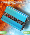 Chargeur lithium NOEIFEVO 58.8V 2A 2.5A 3A pour batteries Li-Ion Lipo 14S 51.8V, ventilateur de refroidissement, arrêt automatique (BLEU).