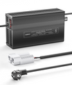 NOEIFEVO 113,4V 1A-12A Litium-batteriladdare för 99,9V (96V) 27S Litium-Li-Ion-LiPo-batteri, LCD-display, justerbar ström