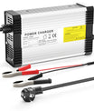 NOEIFEVO 4.2V 20A Lithium-Batterilader til 1S 3.7V Lithiumbatteri, med kølefan, automatisk afbrydelse.