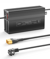 Caricabatterie per batterie al litio NOEIFEVO 96.6V 1A-15A per batteria al litio Li-Ion-LiPo 85.1V (84V) 23S, con display LCD, corrente regolabile