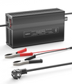 NOEIFEVO 113.4V  1A-12A Lithium-Batterieladegerät für 99.9V (96V) 27S Lithium-Li-Ionen-Lipo-Batterie, LCD-Anzeige, Strom einstellbar