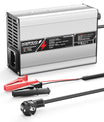 NOEIFEVO 12,6V 5A 6A 7A 8A 10A Lithium-Ladegerät für 3S 11,1V Li-Ion Lipo-Batterien,  Kühlventilator, automatischer Abschaltung