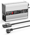 NOEIFEVO 33.6V 2A 3A 4A 5A Lithium-Ladegerät für 8S 29.6V Li-Ion Lipo-Batterien, Kühlventilator, automatischer Abschaltung