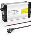 NOEIFEVO 29.2V 14A Caricabatterie LiFePO4 per batterie LiFePO4 24V 25.6V 8S, con ventola di raffreddamento e spegnimento automatico.