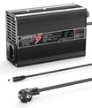 NOEIFEVO 36,5 V 3,5A LiFePO4 batería de Cargador para batería 10S 32 V LiFePO4, con pantalla LCD, ventilador de refrigeración, apagado automático