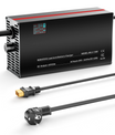 NOEIFEVO 60V 2A-20A Chargeur de batterie réglable pour batteries au plomb-acide, AGM, Gel, chargeur de batterie de voiture de golf, affichage LED