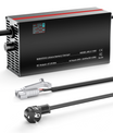 NOEIFEVO 67,2V 2-20A caricabatterie per batterie al litio per 59,2V 60V 16S batterie al litio, Li-Ion, Lipo, con display LCD, corrente regolabile, caricabatterie per e-bike, scooter, moto elettriche