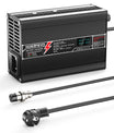 NOEIFEVO 14.6V 10A LiFePO4 Batterie-Ladegerät für 4S 12V 12.8V LiFePO4 Batterie, mit LCD-Anzeige, Kühlventilator, automatischer Abschaltung