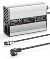 NOEIFEVO 50.4V 2A 2.5A 3A  Carregador de Bateria de Lítio para Baterias Li-Ion Lipo 12S 44.4V, Ventilador de Resfriamento, Desligamento Automático