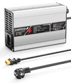 NOEIFEVO 12,6V 10A Chargeur Lithium pour batteries 3S 11,1V Li-Ion Lipo, ventilateur de refroidissement, arrêt automatique.