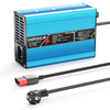NOEIFEVO 14,6V 15A chargeur de batterie LiFePO4 pour batterie LiFePO4 12V 12,8V 4S, arrêt automatique, boîtier en aluminium, avec ventilateur