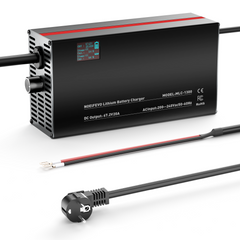 NOEIFEVO 67,2V 2-20A caricabatterie per batterie al litio per 59,2V 60V 16S batterie al litio, Li-Ion, Lipo, con display LCD, corrente regolabile, caricabatterie per e-bike, scooter, moto elettriche