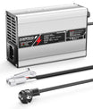 NOEIFEVO 55.2V-58.8V 3A Bly-syre batterilader til 48V Bly-syre batteri, Køleventilator, Automatisk afslukning