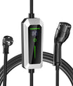 Type 2 3.5 kW EV charger, mobile EV charging cable with Schuko plug, 5-meter charging cable