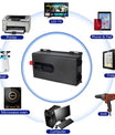 Inverter da 12V 24V 48V 60V 72V 96V a 230V, convertitore di tensione da 5000W a 12000W, inverter a onda sinusoidale pura con display LCD della tensione