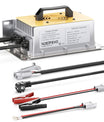 NOEIFEVO 58.4V 30A  LiFePO4 batterie de Chargeur pour 51.2V(48V) 16S LiFePO4 batterie, étanche, 0V BMS Activé