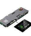 BMS de bateria com display de 4,3 polegadas, BMS ativo inteligente 8S–16S 200A 24V–48V Li-Ion/LiFePO4/LTO, balanceador de energia de bateria de 2A com Bluetooth, CAN/RS485