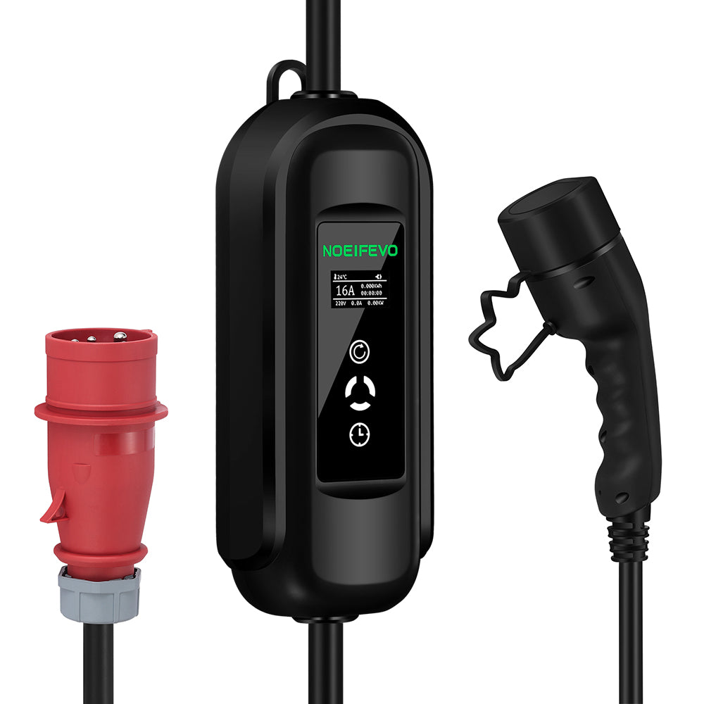 Noeifevo Câble de charge EV de type 2, 11KW 16A CEE 5m/10m/15m Chargeu –  Smart LifePO4 Batterie & Heimspeicherung von Energie & Intelligentes  Ladegerät