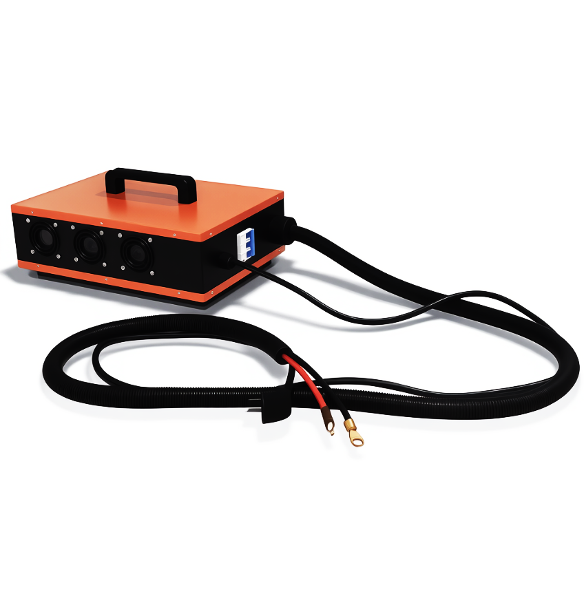 NOEIFEVO 12V/24 20A-100A Lithium-LiFePO4-Batterieladegerät, Ladestrom einstellbar, 14,6 V/29,2 V Ladespannung, LCD-Display, mit 3 Lüftern (Version 2025)