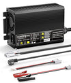 Noeifevo 29.2V 20A LiFePO4 Battery Charger for 24V 25.6V Lithium Battery, 0V BMS Activation, Automatic Shutoff with Full Protection