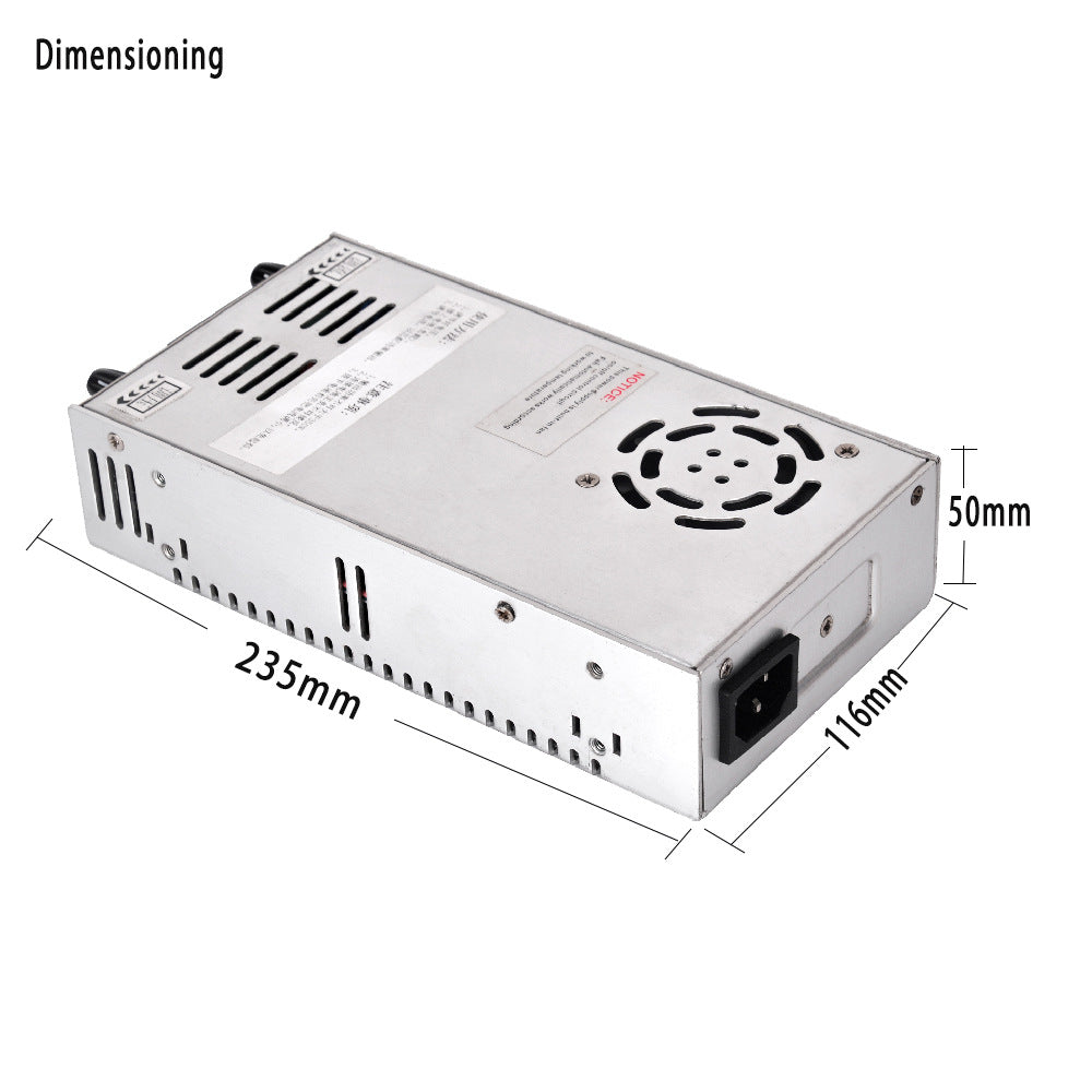 NOEIFEVO Instelbaar spannings- en stroombereik 0-100V 1-7A batterijlader, compatibel met 3,7V 6V 12V lithium-, LiFePO4- en loodzuuraccu's