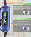 Noeifevo Chargeur de batterie de voiture pour tous les véhicules de type 2, 11KW CEE16A 5M/10M/15M charge rapide de Câble