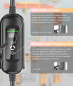 Noeifevo 11KW voiture de batterie de Chargeur,Type2 à CEE16A EV Chargeur avec domestique adaptateur,5m/10/15m