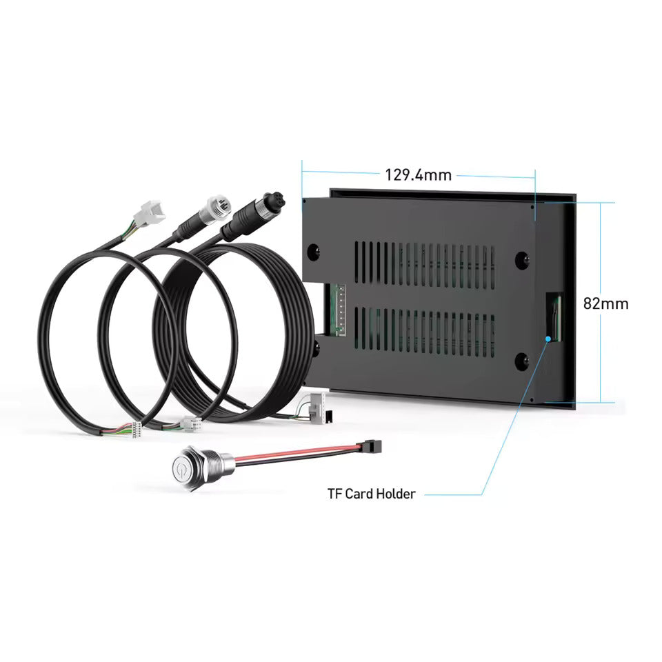 BMS de bateria com display de 4,3 polegadas, BMS ativo inteligente 8S–16S 200A 24V–48V Li-Ion/LiFePO4/LTO, balanceador de energia de bateria de 2A com Bluetooth, CAN/RS485