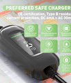 Noeifevo Câble de charge rapide courant fort 11kW 16A type 2 vers chargeur CEE EV 5m/10m/15m