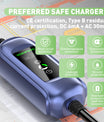 Noeifevo Chargeur de batterie de voiture pour tous les véhicules de type 2, 11KW CEE16A 5M/10M/15M charge rapide de Câble