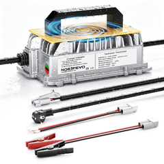 NOEIFEVO 58.4V 20A Lithium Lifepo4 batteriladdare för 48V (51.2V)16S batteri, vattentät, 0 V BMS aktivering, automatisk avstängning med fullt skydd
