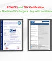 Cabo de carregamento de veículos eléctricos NOEIFEVO 7.2KW, carregador de veículos eléctricos tipo 2 32A 1 fase, estação de carregamento de EVSE móvel com ficha azul CEE