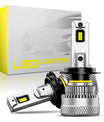 NOEIFEVO H7 Auto Koplamp, 40.000 Lumen, 200W, 6500K Wit, IP68 Waterdicht, 100.000 Uur Levensduur, Dim- en Grootlicht.