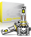 NOEIFEVO 9005 9006 9012 Auto Scheinwerferlampy, 60 000 Lumen, 240 W, 6500K Biela, IP68 Vodotesné, 100 000 hodín životnosti, stretávacie a diaľkové svetlo