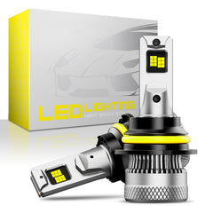 NOEIFEVO 9004 Lampe de Phare Automobile, 40 000 Lumens, 200W, 6500K Blanc, Étanchéité IP68, Durée de Vie de 100 000 Heures, Feux de Croisement et Feux Longs