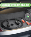 Noeifevo Câble de charge rapide courant fort 11kW 16A type 2 vers chargeur CEE EV 5m/10m/15m