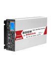 12V 24V 48V 60V 72V 96V til 220V ren sinus inverter, 4000W 8000W solcelle inverter med USB display konverter