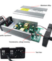 NOEIFEVO 58,4V 8A nabíječka baterií Lifepo4 pro baterii 16S 48V (51,2V) Lifepo4