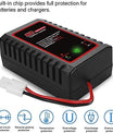 Chargeur Intelligent N8 pour Batteries NiMH / NiCD pour Batteries 2-8s 2.4V 3.6V 4.8V 6V 7.2V 8.4V 9.6V pour Airsoft, Voiture RC, Bateau, Drone, avec Connecteur Standard / Mini Tamiya