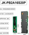 BMS 8S–16S 24V–48V 200A do domowego magazynowania energii z aktywnym balansem 2A, wbudowanym Bluetooth oraz komunikacją RS485/CAN do systemów solarnych