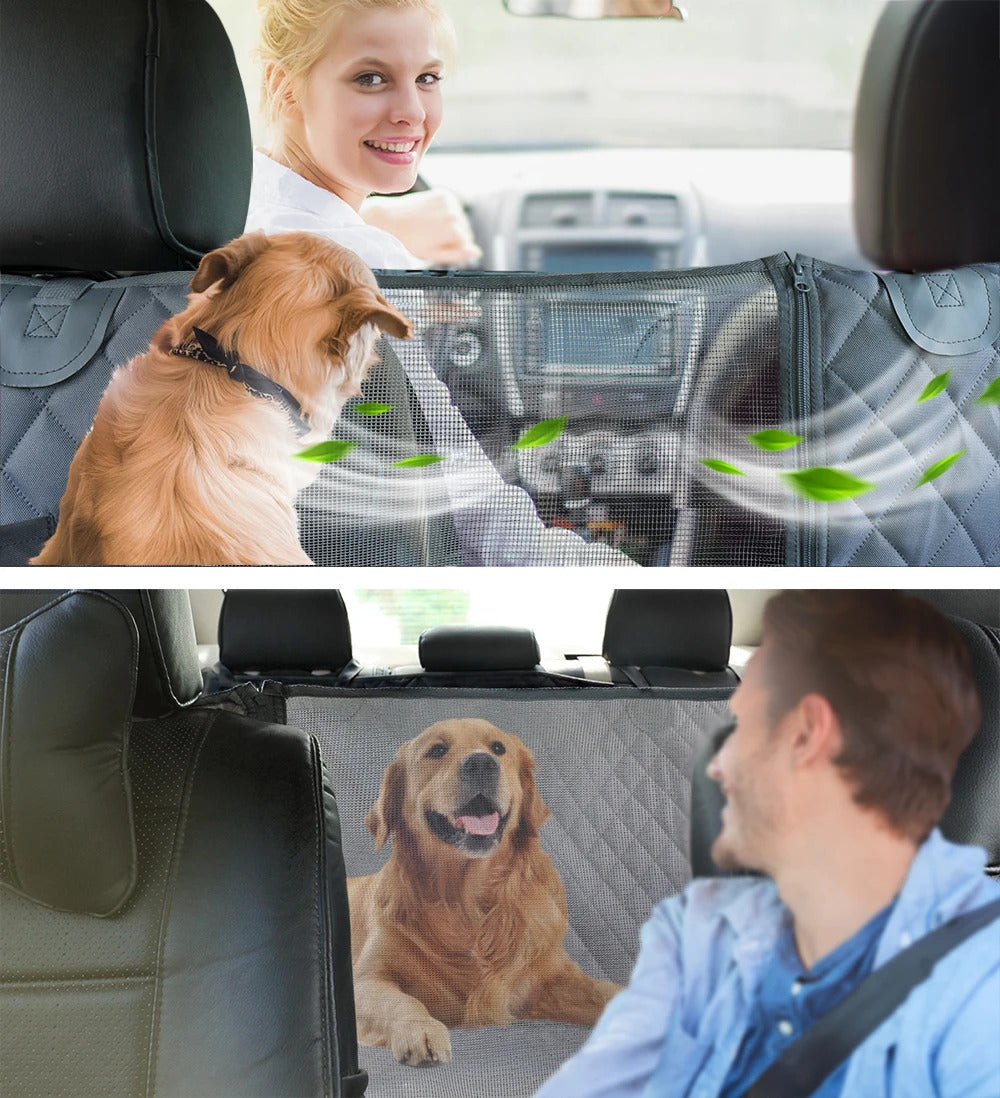 NOEIFEVO CA01 Protecteur de siège arrière de voiture pour animaux de compagnie, tapis de siège arrière de voiture imperméable pour tous les véhicules