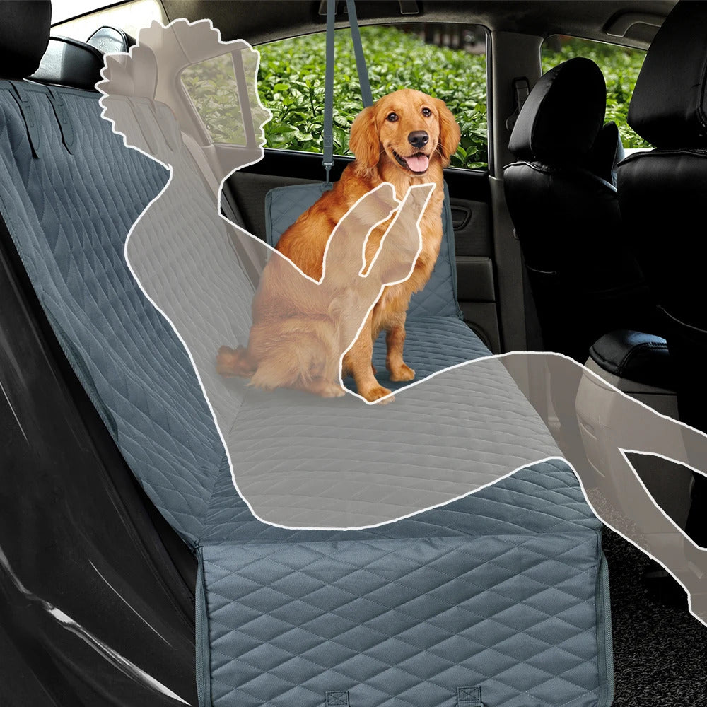 NOEIFEVO CA01 Protecteur de siège arrière de voiture pour animaux de compagnie, tapis de siège arrière de voiture imperméable pour tous les véhicules